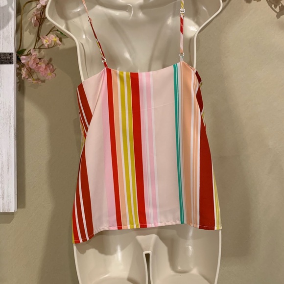 Lost + Wander Striped Camisole - S - Picture 2 of 15